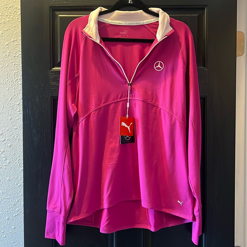 Puma brand Mercedes 3/4 zip